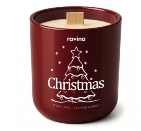 Świeca sojowa  "Christmas".